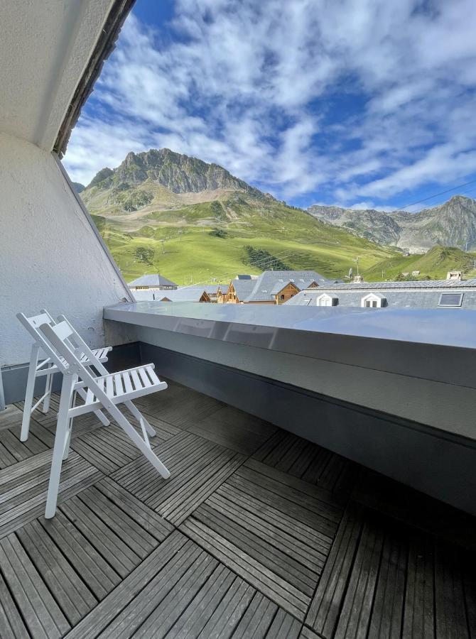 Apartamento Plein Centre Station Vue Imprenable La Mongie Exterior foto
