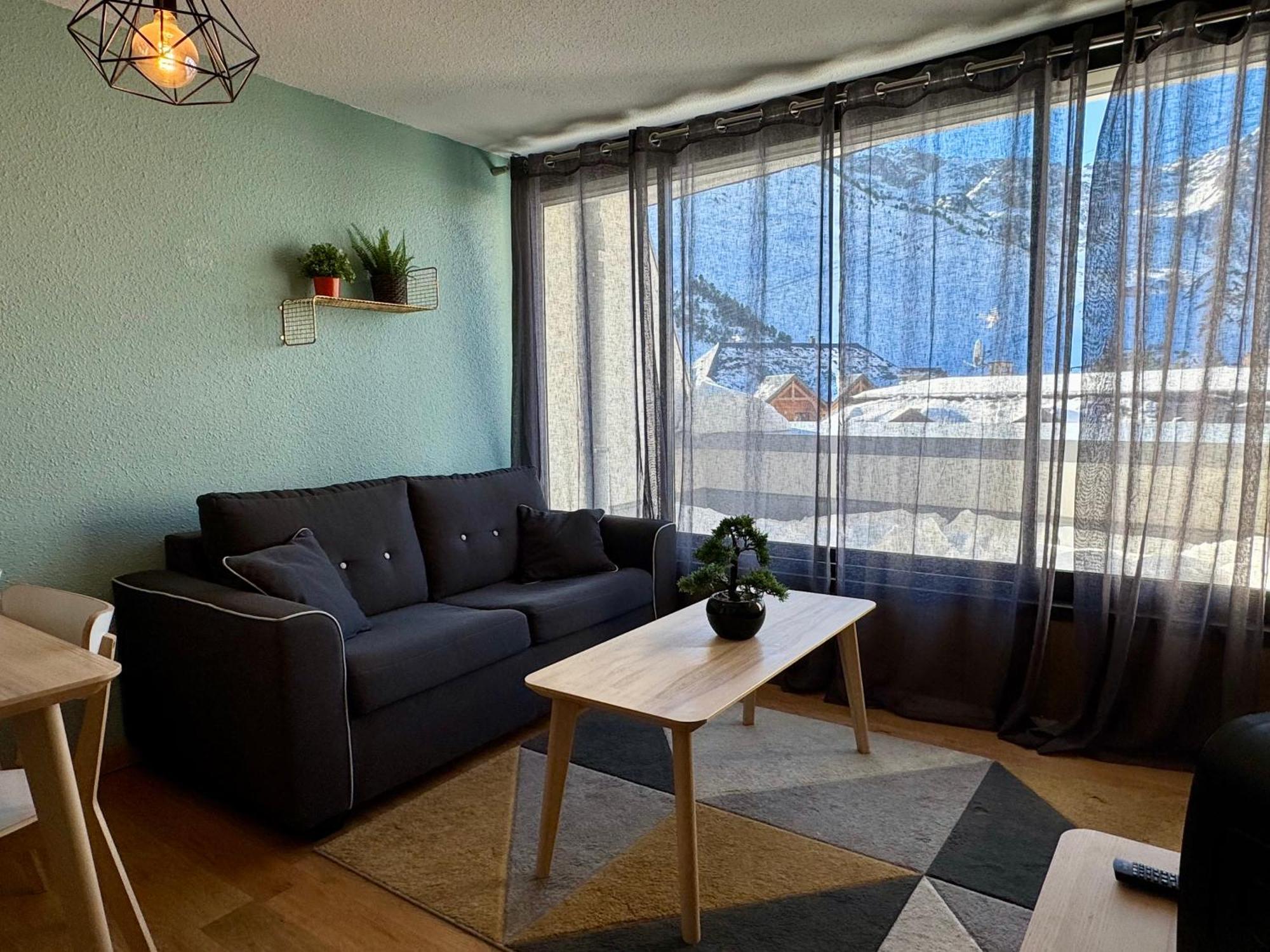 Apartamento Plein Centre Station Vue Imprenable La Mongie Exterior foto